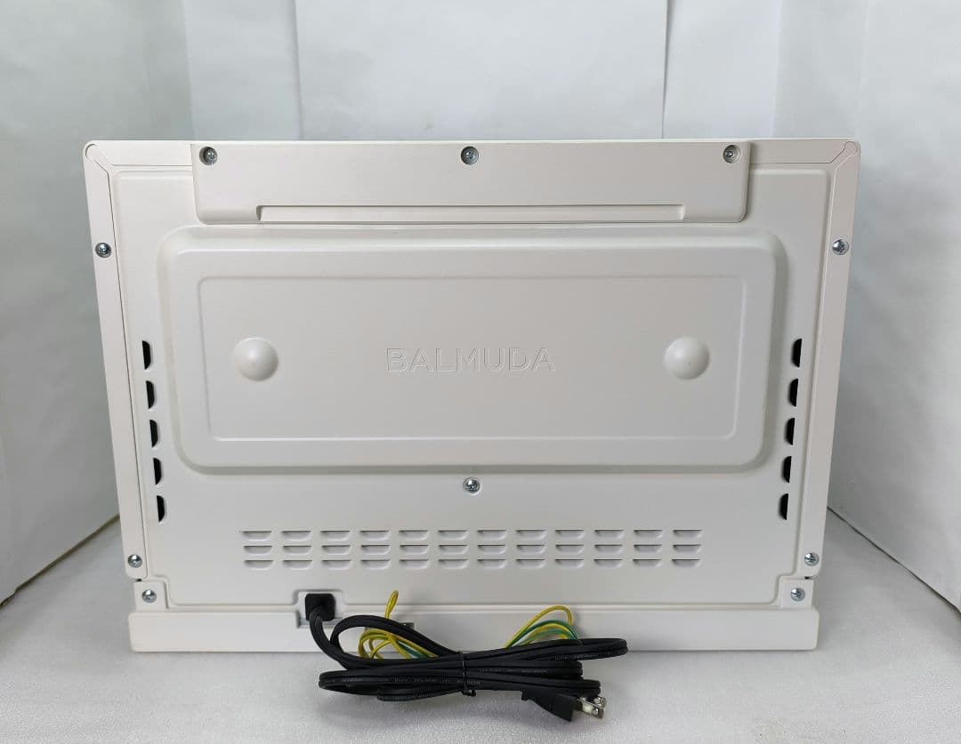 23年製 最新式　バルミューダデザイン　オーブンレンジ　K09A-WH