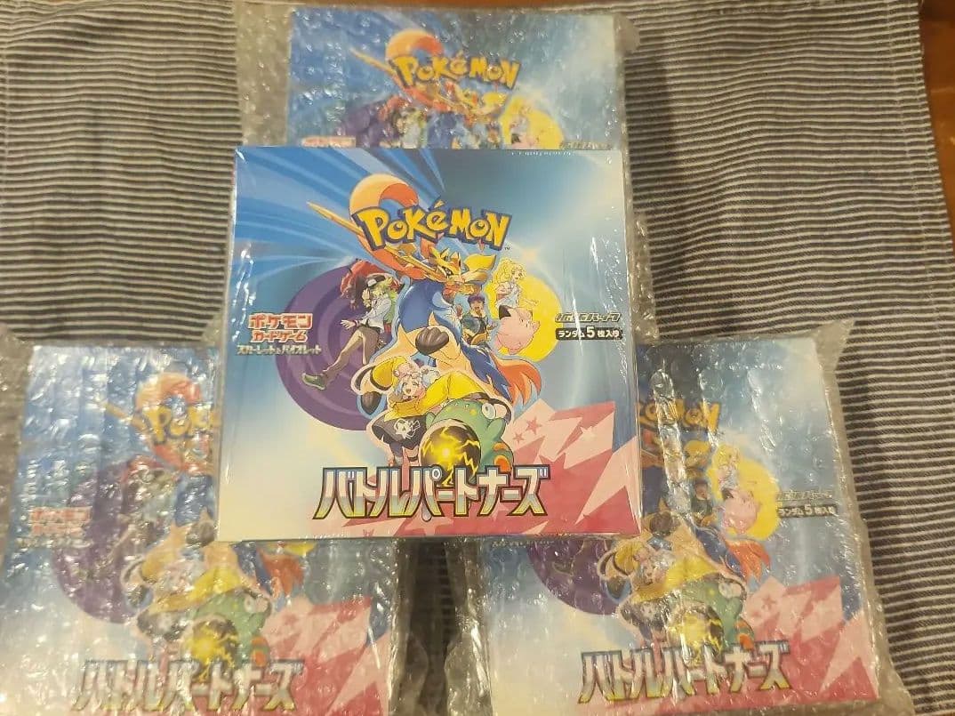 バトルパートナーズ シュリンク付き　4BOX