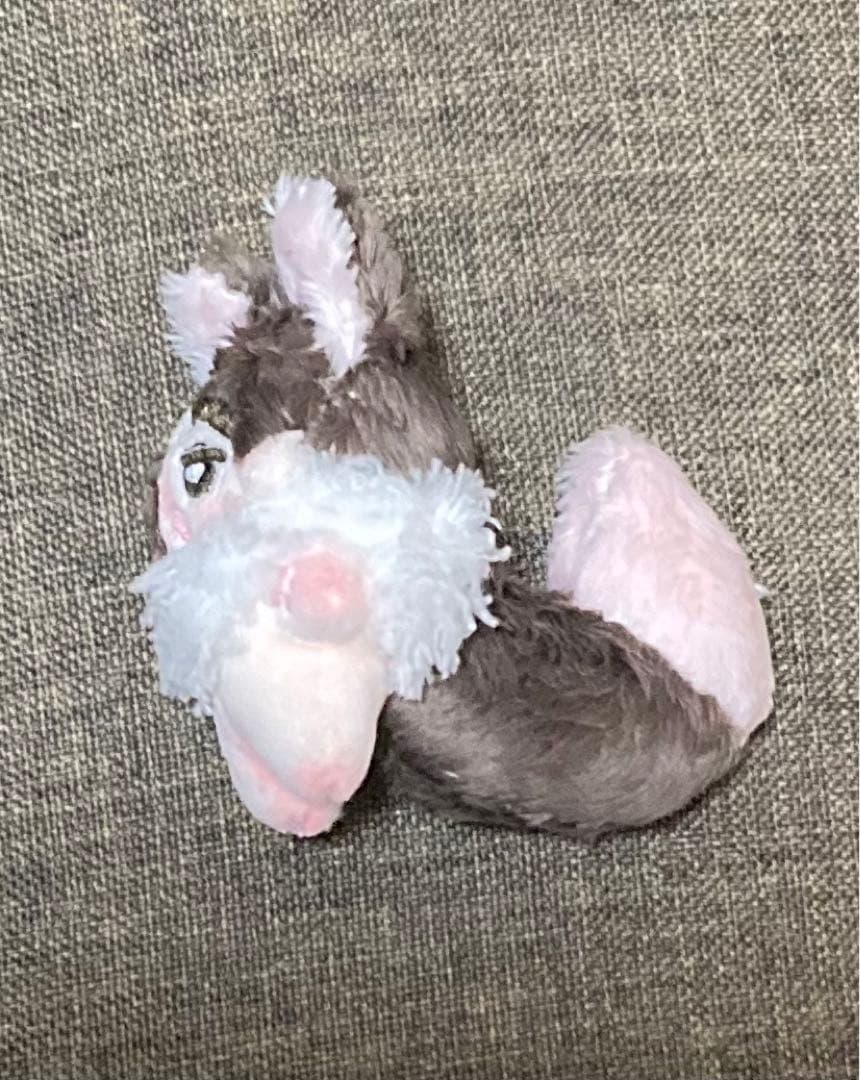 自作ぬいぐるみ・口を開けた子