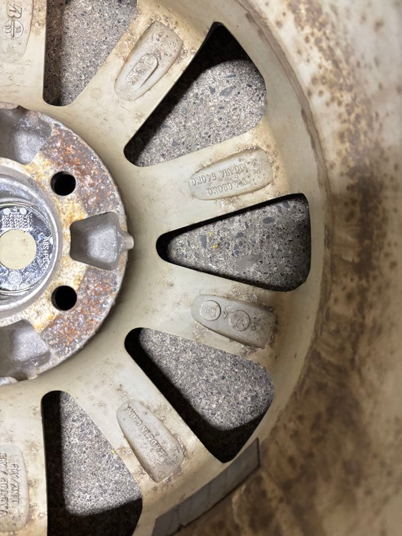 スタッドレス+アルミ　ブリヂストン VRX3 195-65-15 2021年製