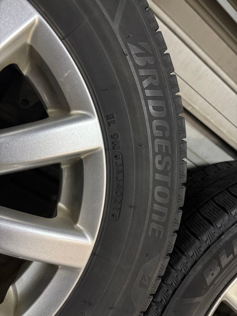 スタッドレス+アルミ　ブリヂストン VRX3 195-65-15 2021年製