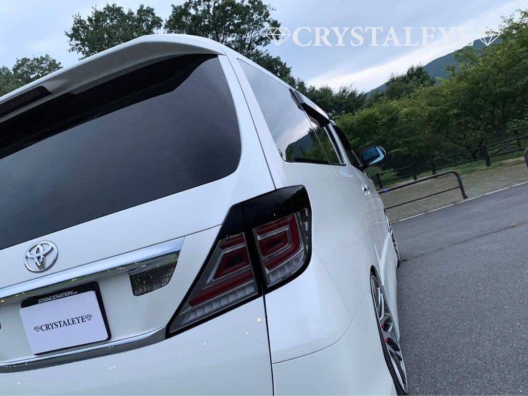 新品20アルファードヴェルファイア用ファイバーフルLEDテールランプ V3