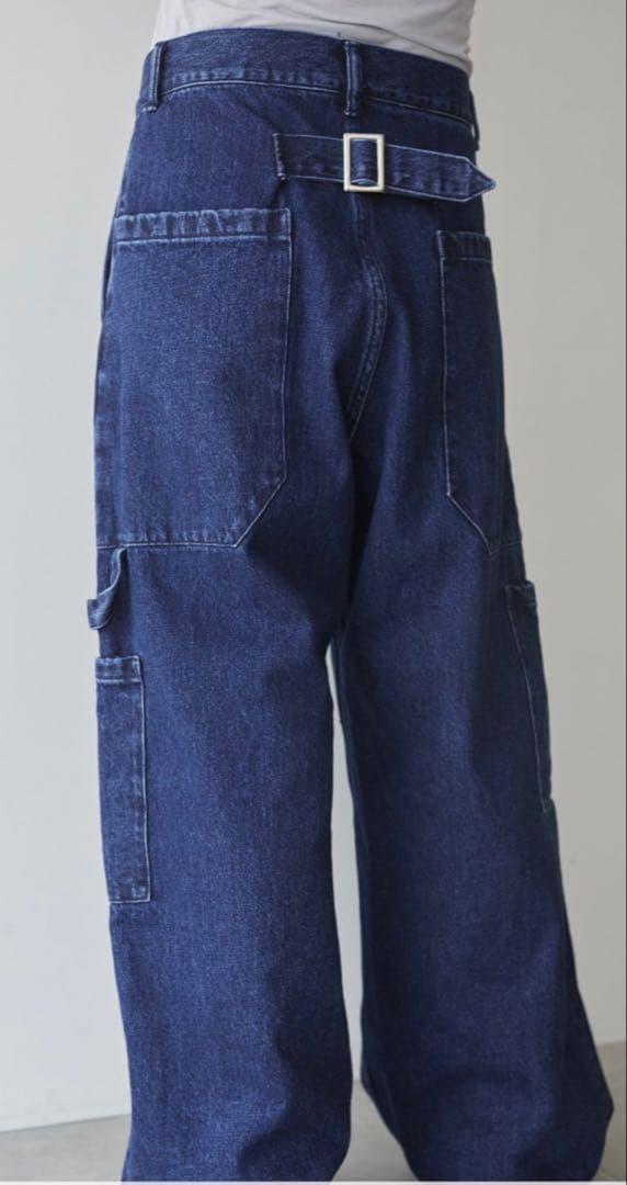 humoresque ペインターパンツ　デニム ミントグリーン