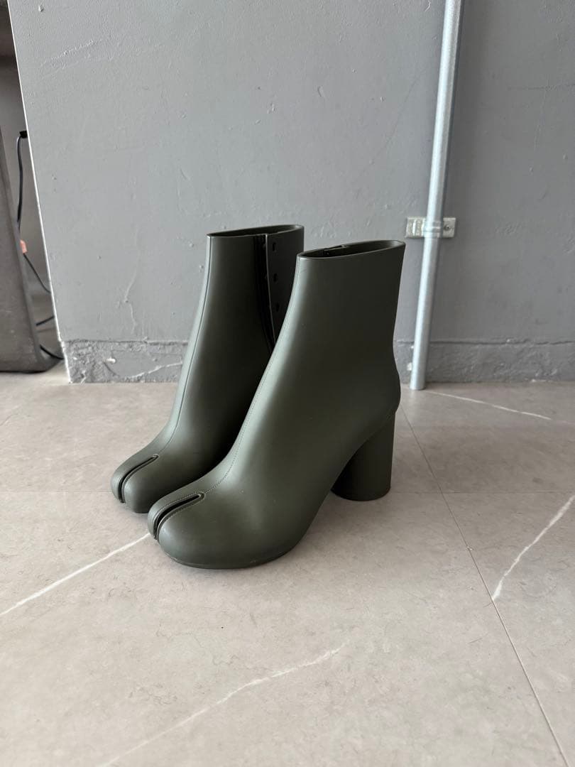 【最安値】Maison Margiela 足袋ブーツ 37 ラバー/レインブーツ