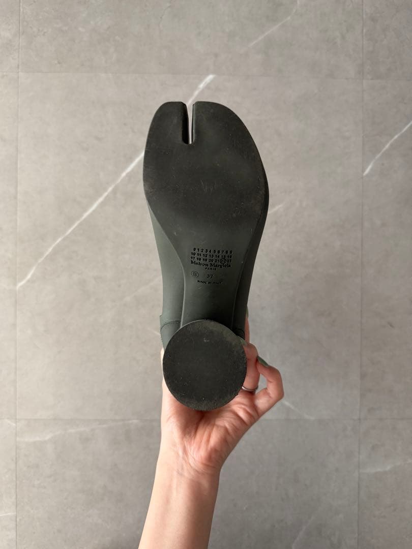 【最安値】Maison Margiela 足袋ブーツ 37 ラバー/レインブーツ