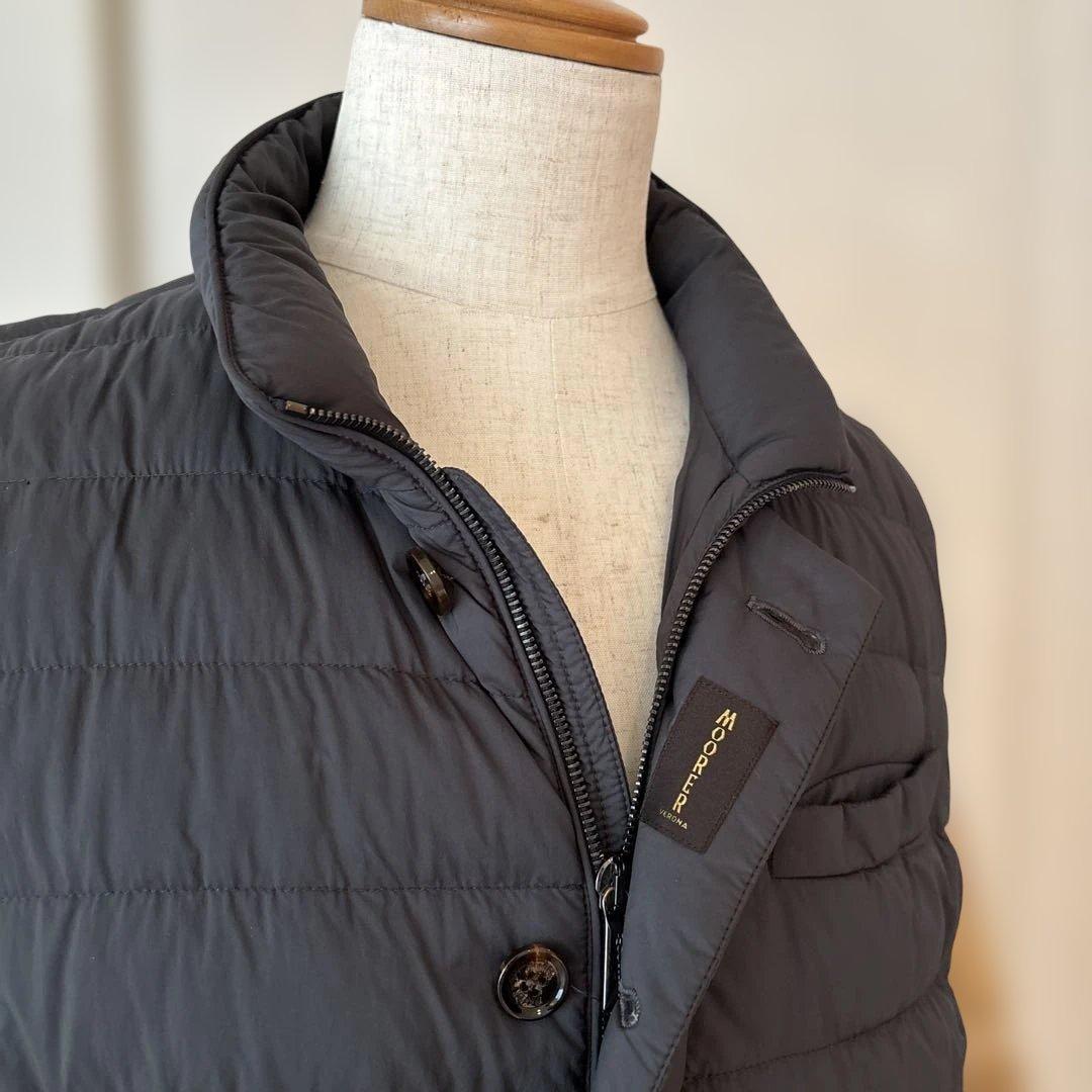 MOORER／ムーレー ／DIOGENE-LG／ダウンベスト／チャコール／48