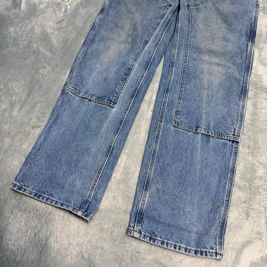 carhartt デニム ダブルニーペインターパンツ アイスブルー W31