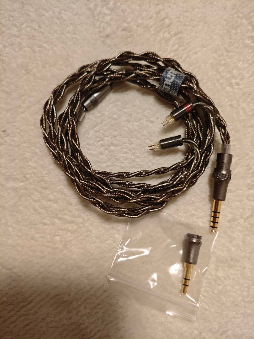 DUNU 純正イヤホンケーブル　3.5mm 4.4mm