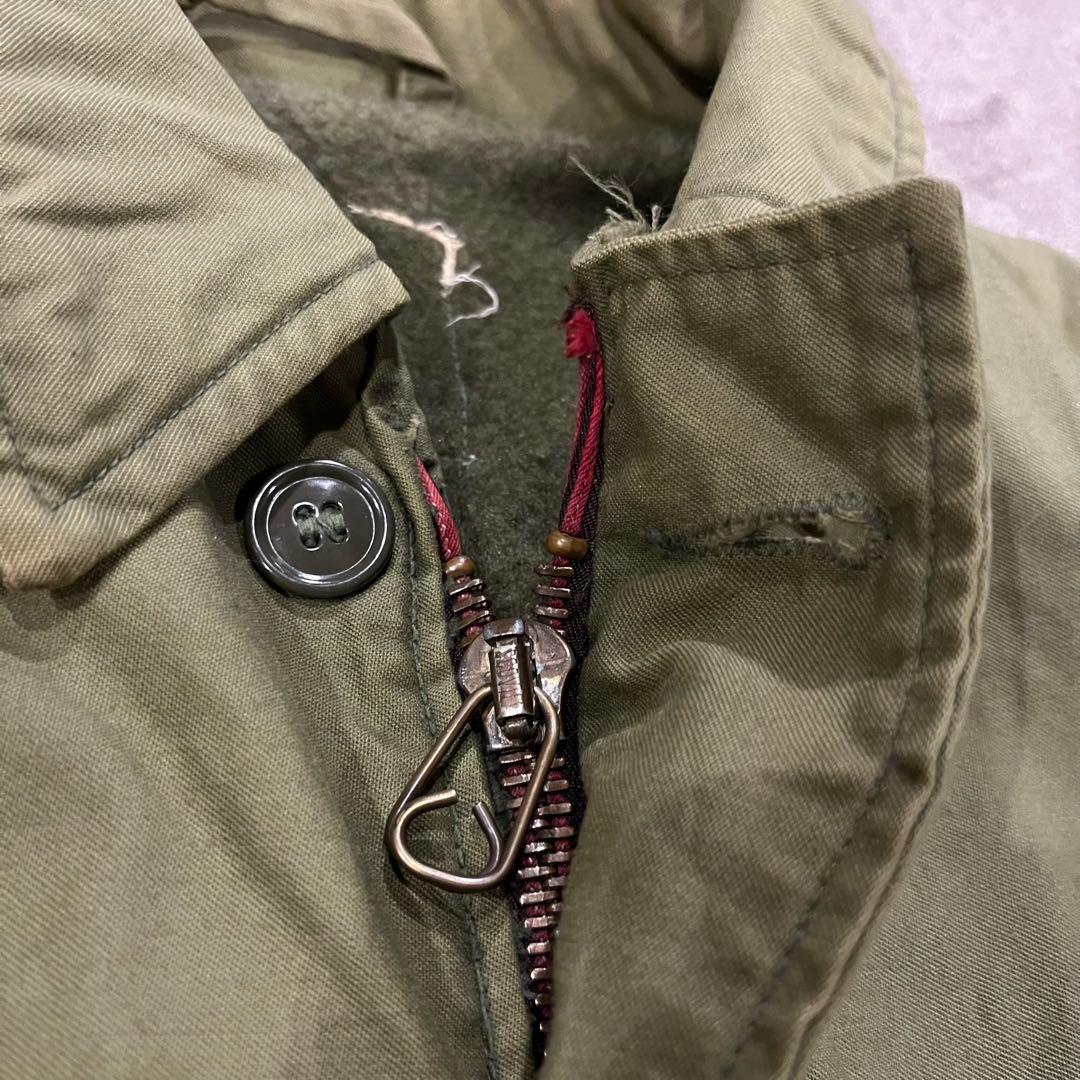 ビンテージ　80's usa A2 デッキジャケット　ミリタリー