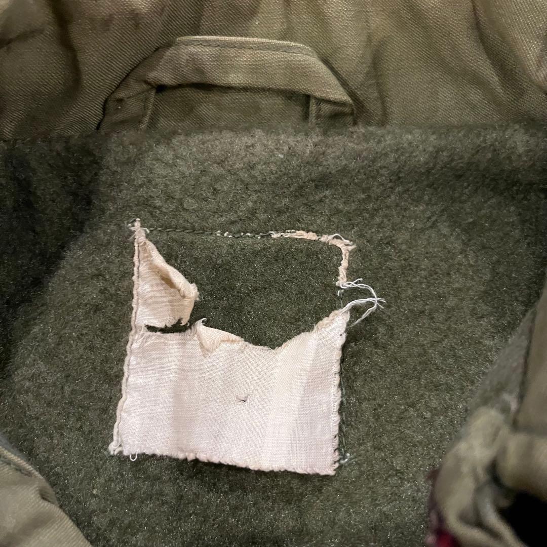 ビンテージ　80's usa A2 デッキジャケット　ミリタリー