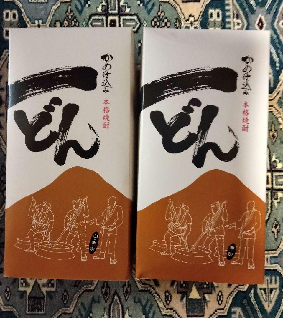 一どん 焼酎 1800ml 箱入り2本セット