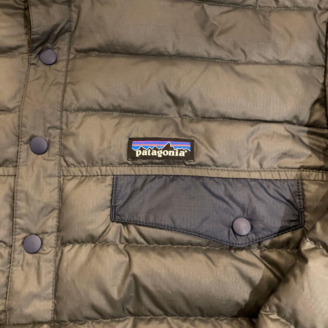patagonia ダウンセーター スナップt