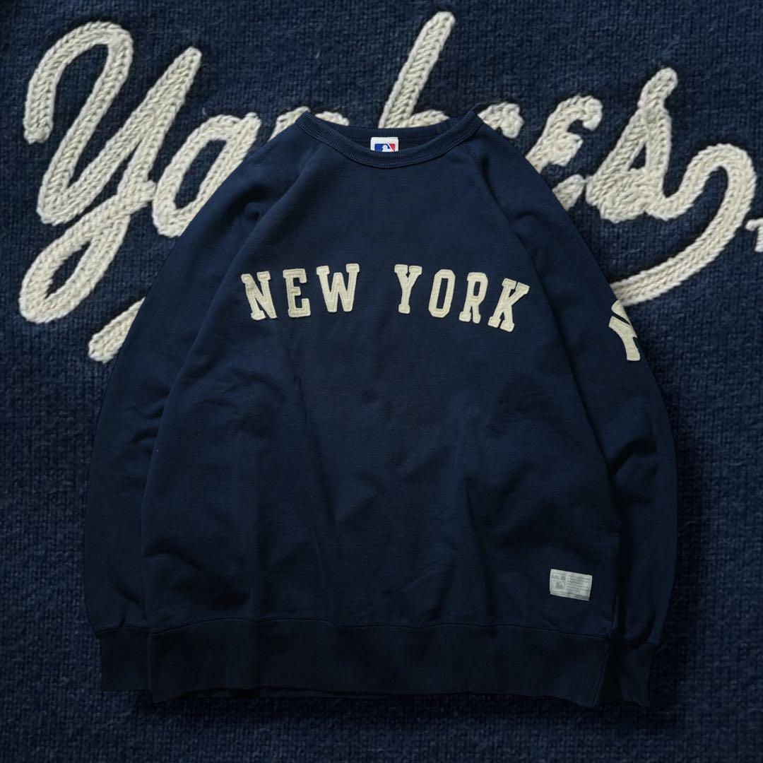 00s Aime Leon Dore ヤンキース スウェット olduniqlo