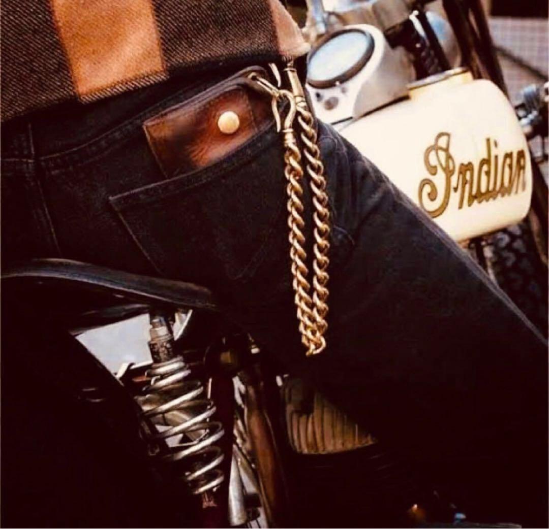 rats マジカルデザイン　ブラス　真鍮製　ウォレットチェーン