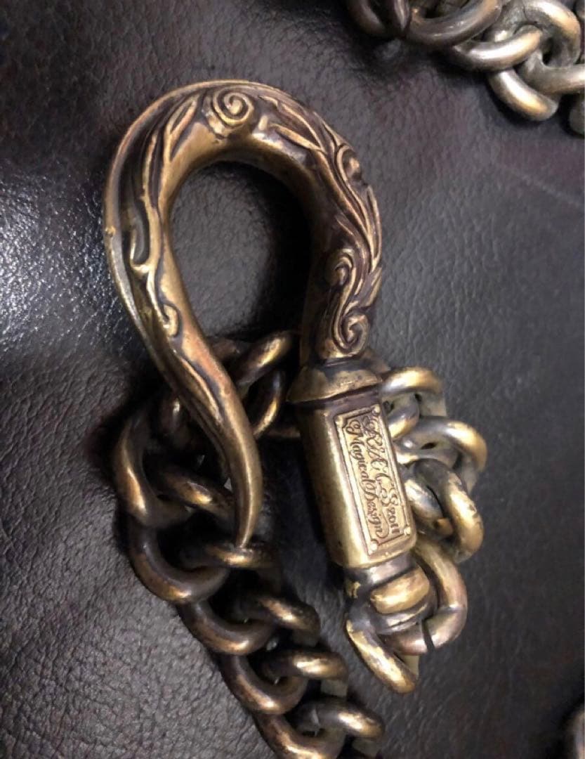 rats マジカルデザイン　ブラス　真鍮製　ウォレットチェーン