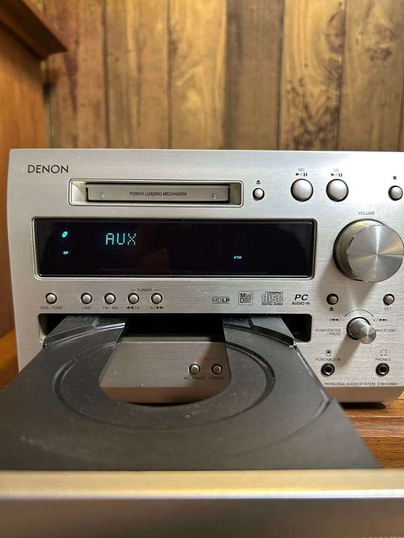 DENON D-MX33MD CD/MD ラピシア MXシリーズ