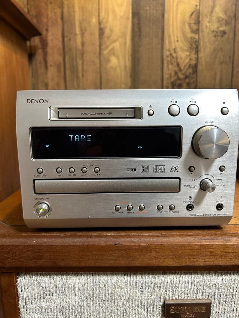 DENON D-MX33MD CD/MD ラピシア MXシリーズ