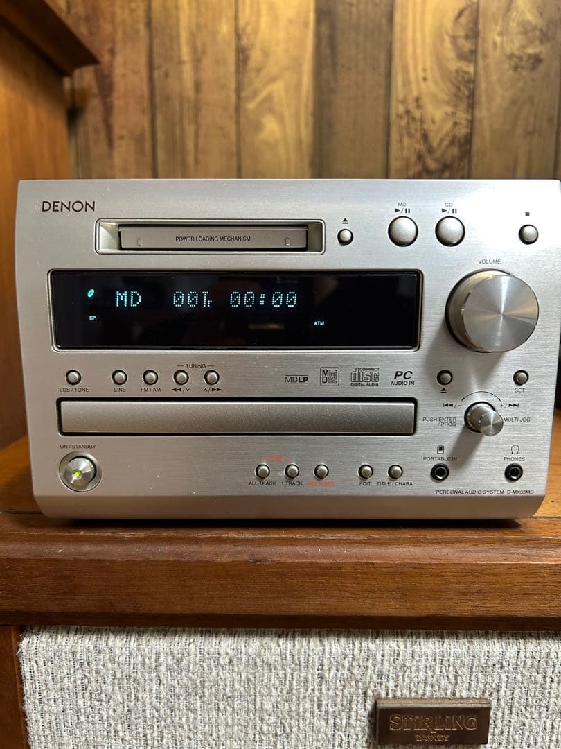DENON D-MX33MD CD/MD ラピシア MXシリーズ
