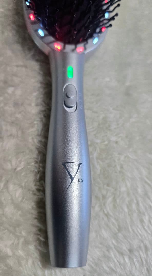 専用 ファイテン YUKO デイリーケア LED ヘアブラシ