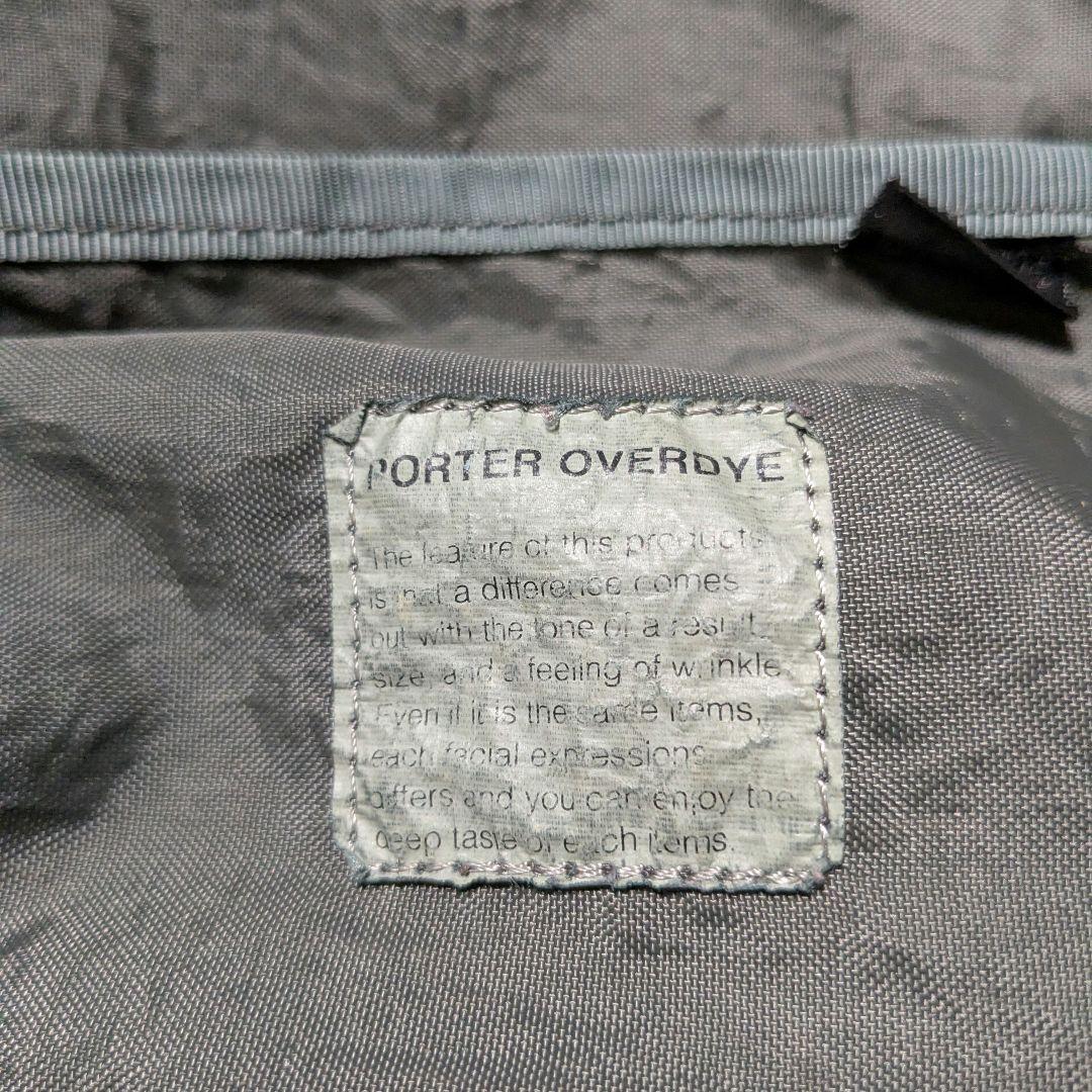 希少　L サイズ　ポーターPORTER　オーバーダイ　OVERDYE　リュック
