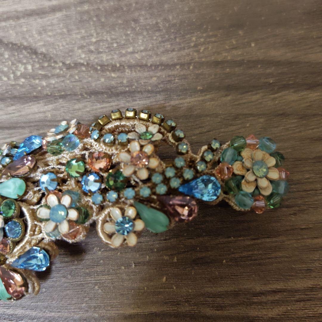 【匿名配送・保証書付・1-2度使用のみ】ミハエルネグリン　レースバレッタ