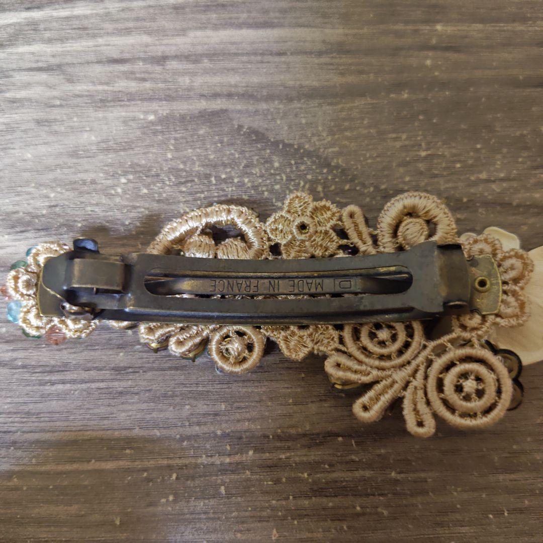 【匿名配送・保証書付・1-2度使用のみ】ミハエルネグリン　レースバレッタ