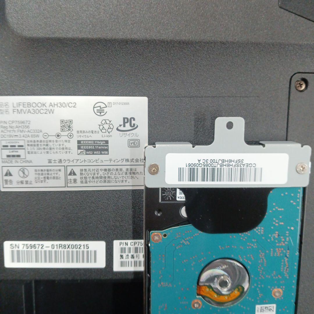† LIFebook AH30/C2 16GB ストレージ無