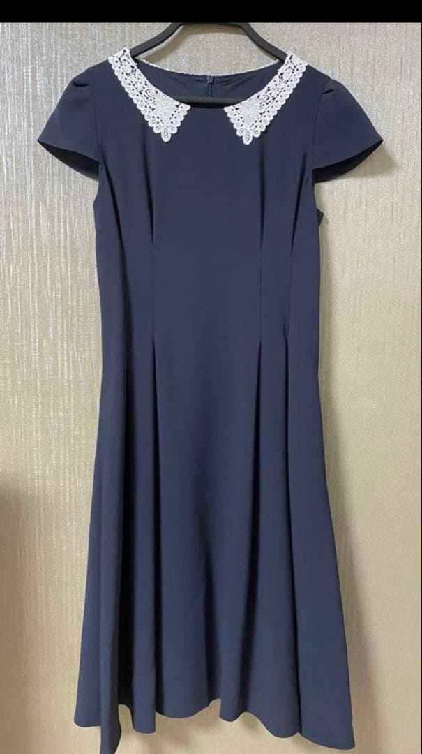 メルリン 白襟レースRene ワンピース36