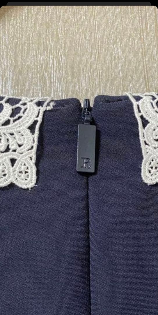 メルリン 白襟レースRene ワンピース36