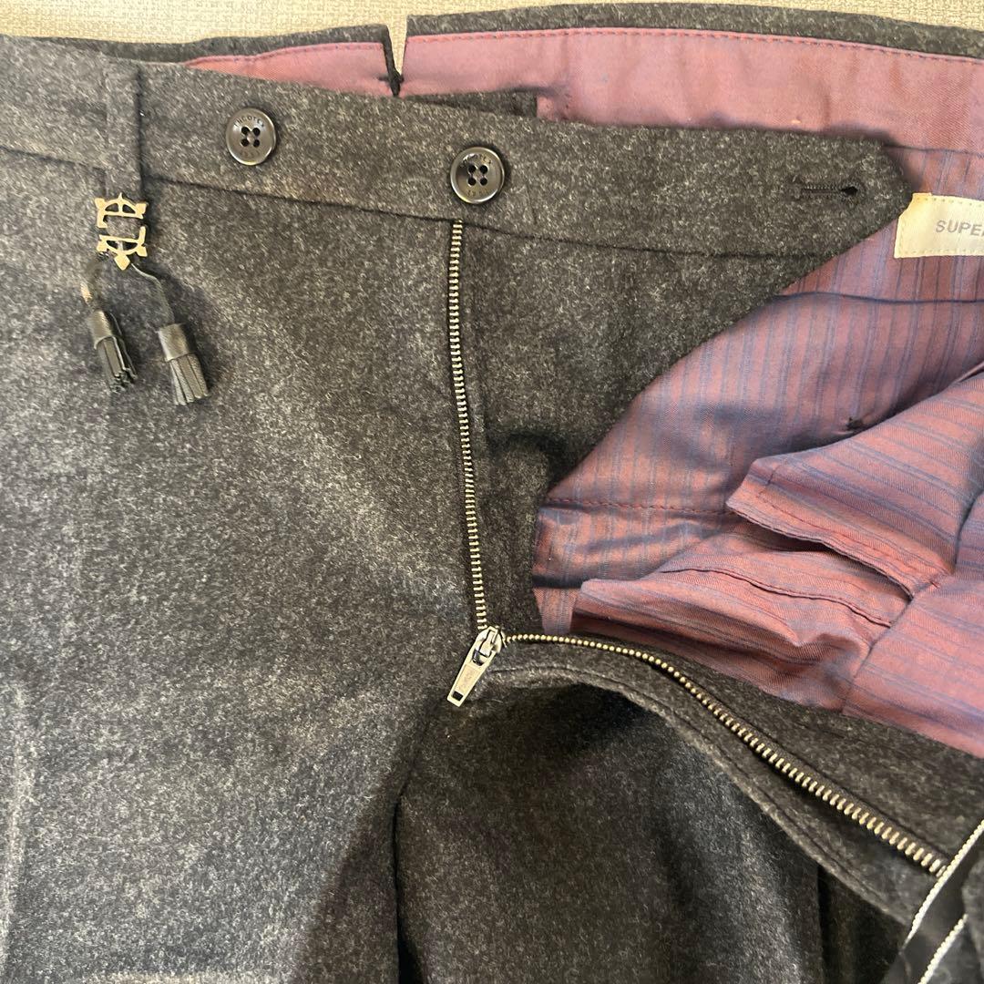 パンツ INCOTEX Super100 Saxony flannel Trouser