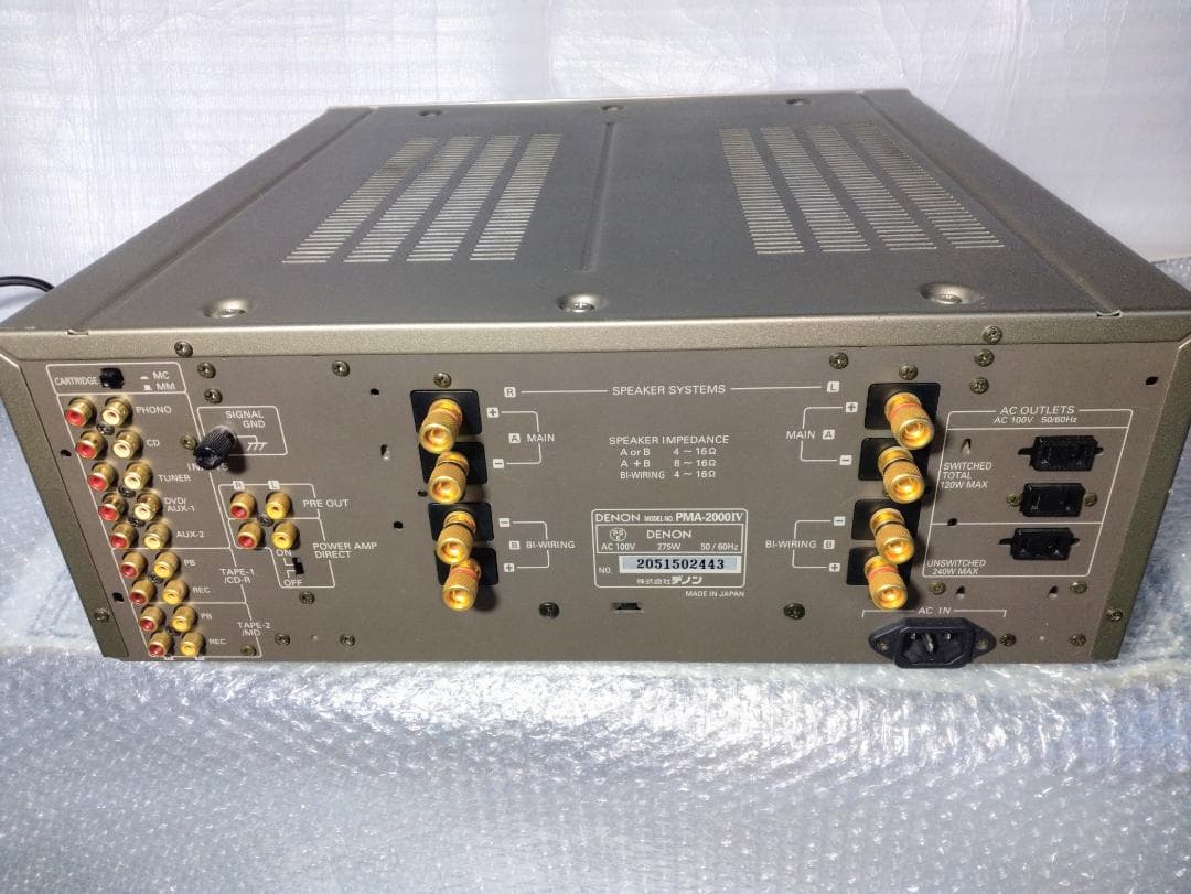 トモキ　デノン　DENON プリメインアンプ　PMA-2000Ⅳ
