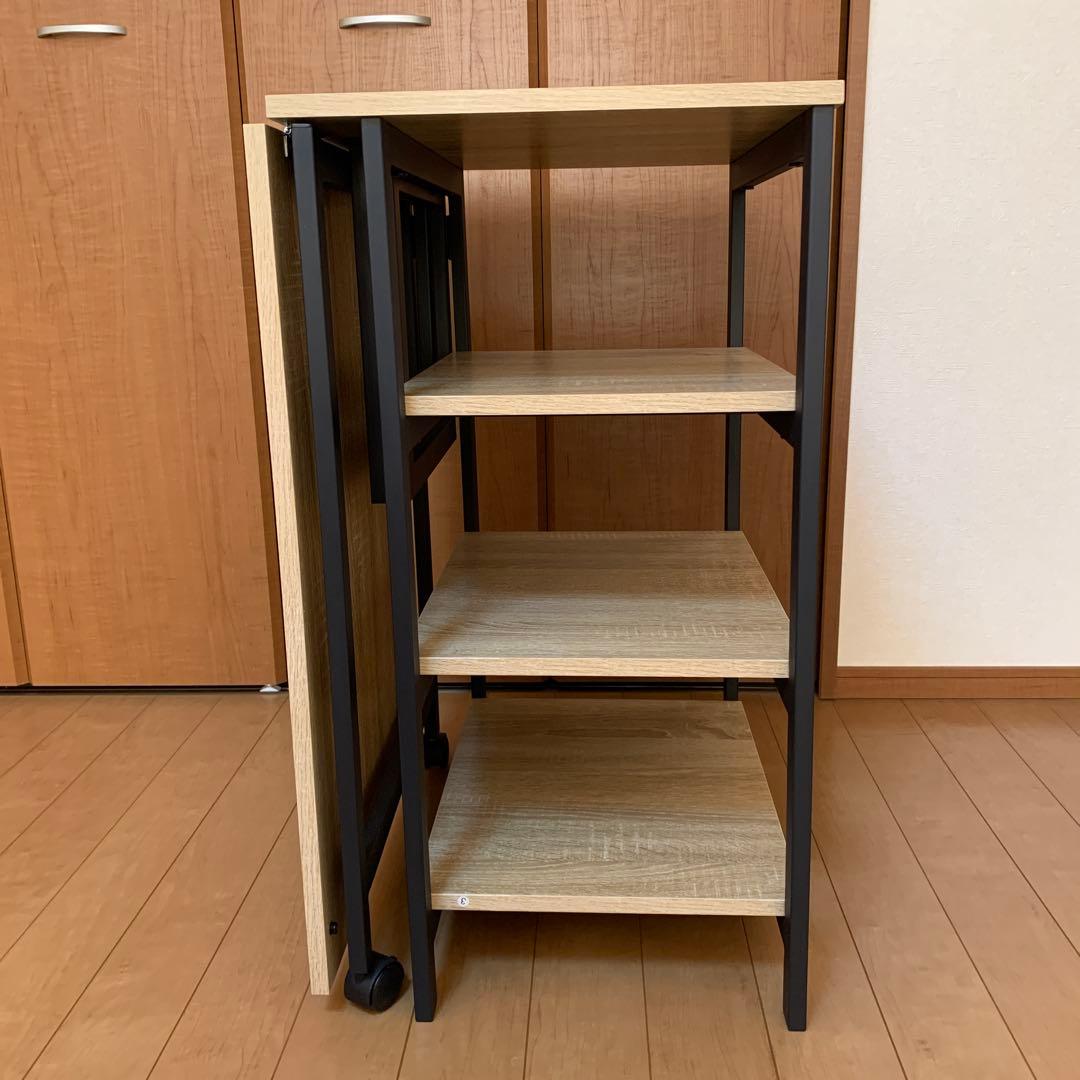 折りたたみ デスク ( 3段 棚付き 、 机 )