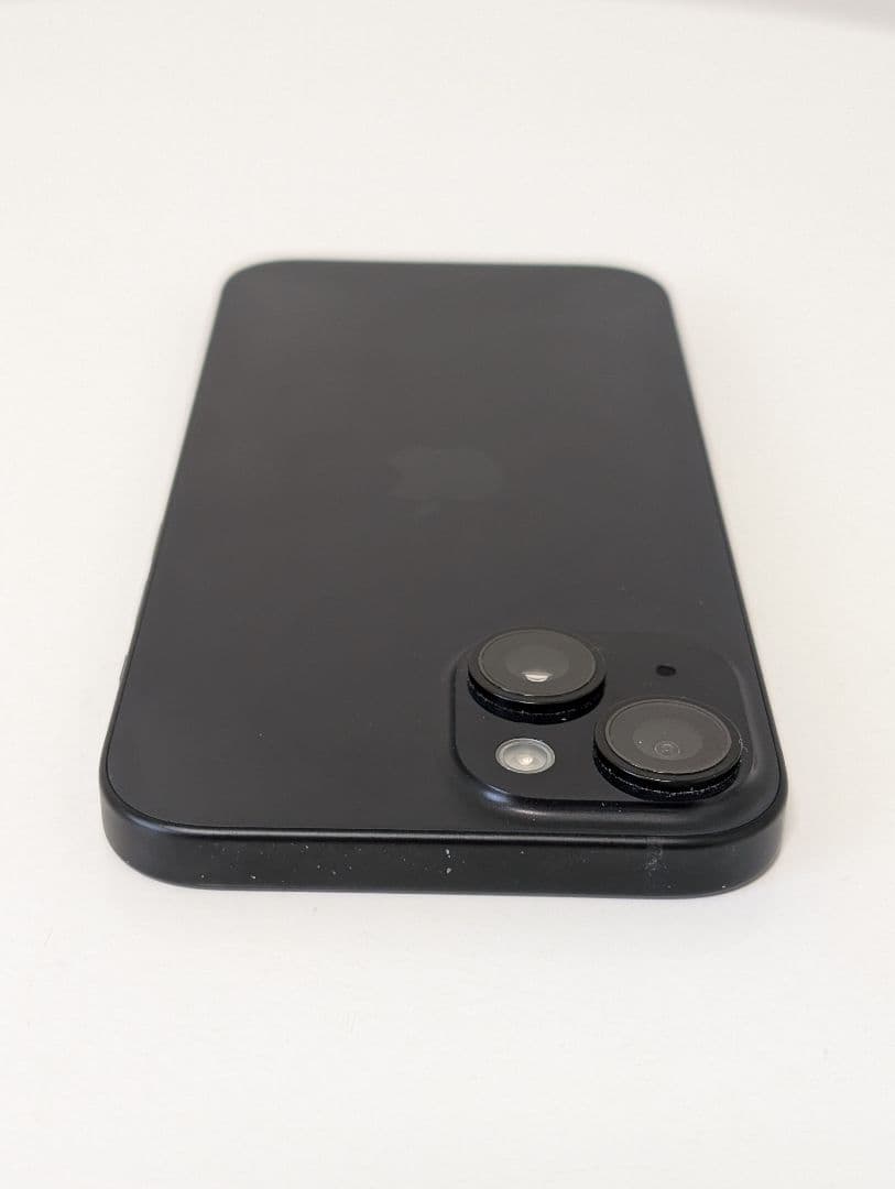 iPhone15（一括購入品）バッテリー89%+ ELECOM ケース 付き