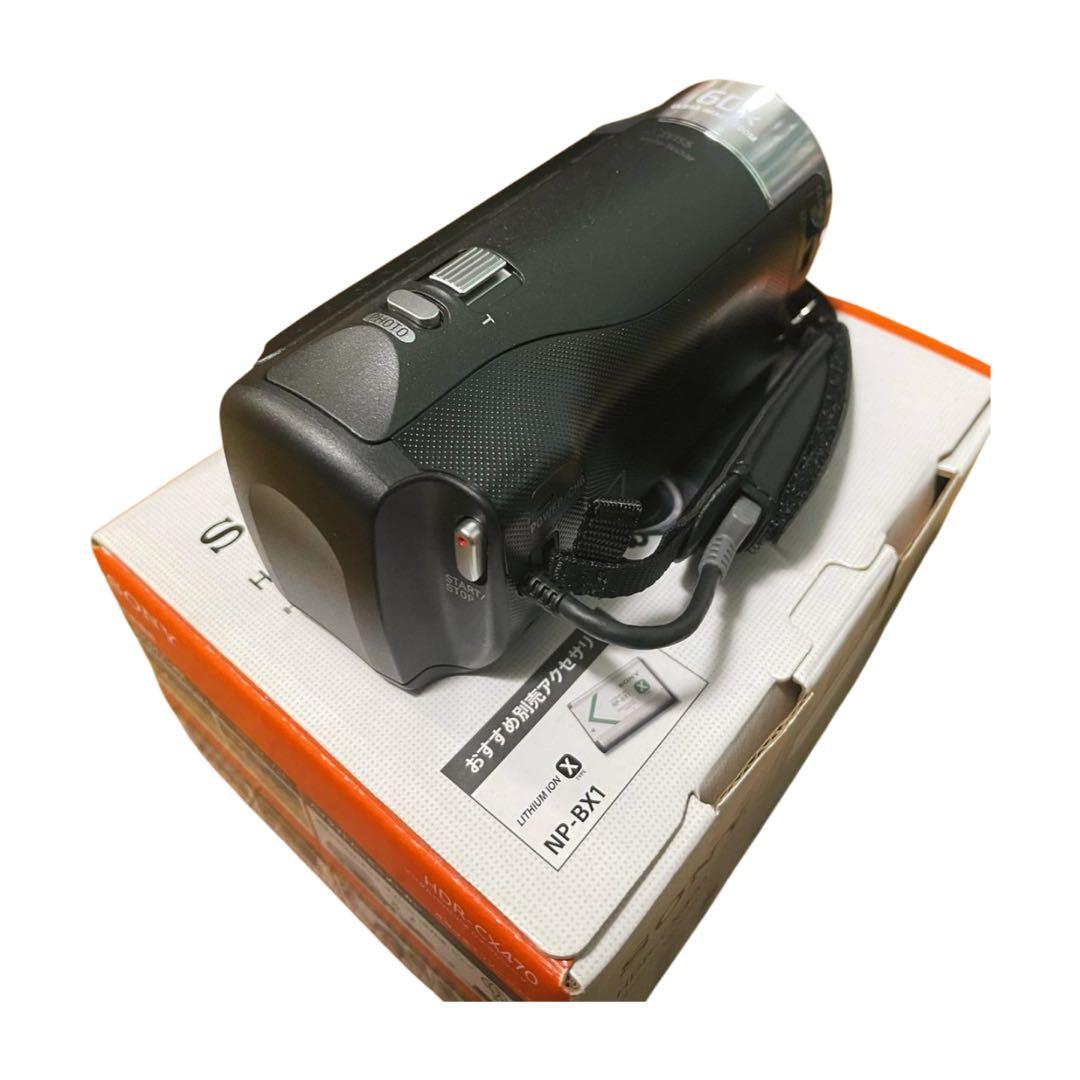 SONY HDR-CX470 ハンディカム フルHD 60倍ズーム 箱付