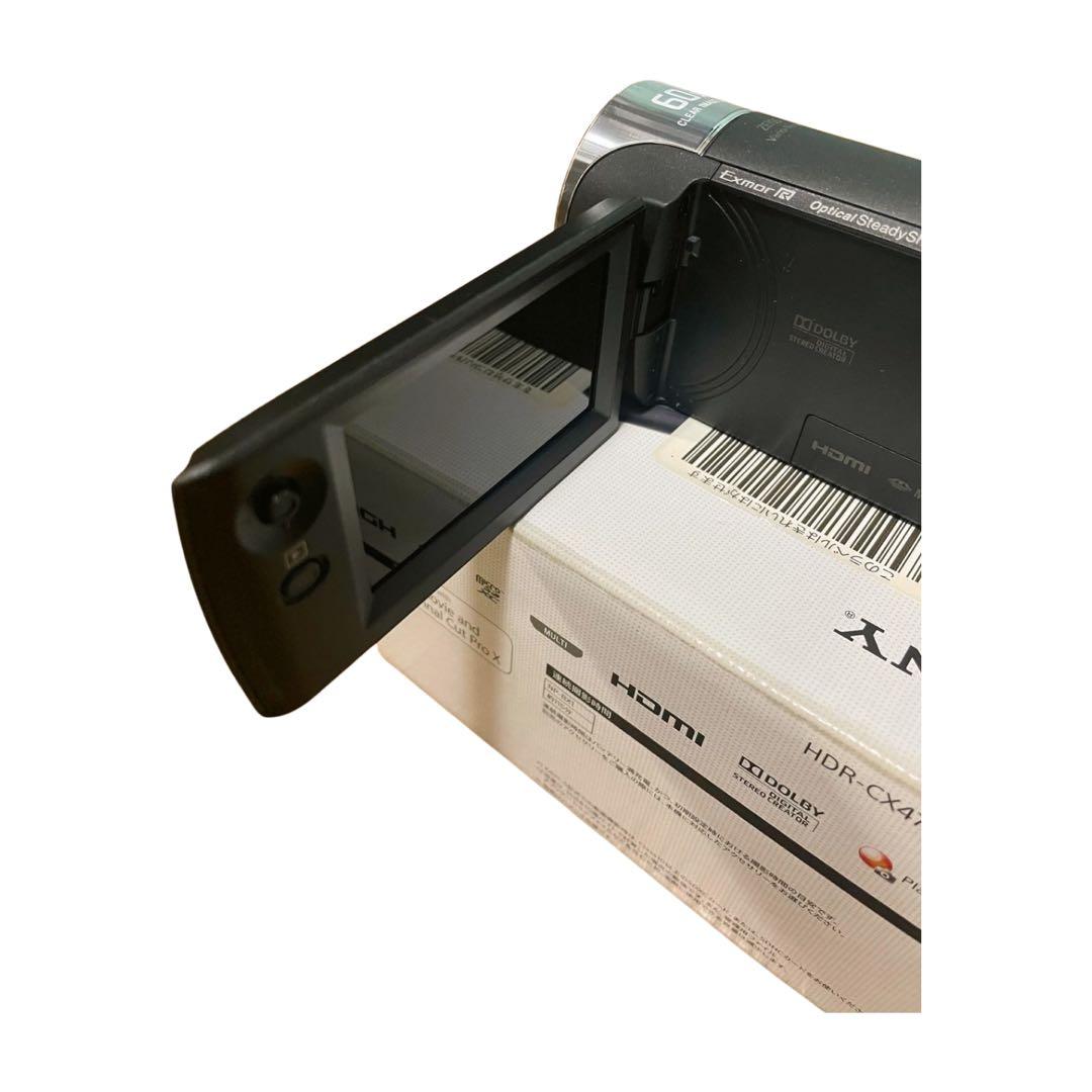 SONY HDR-CX470 ハンディカム フルHD 60倍ズーム 箱付