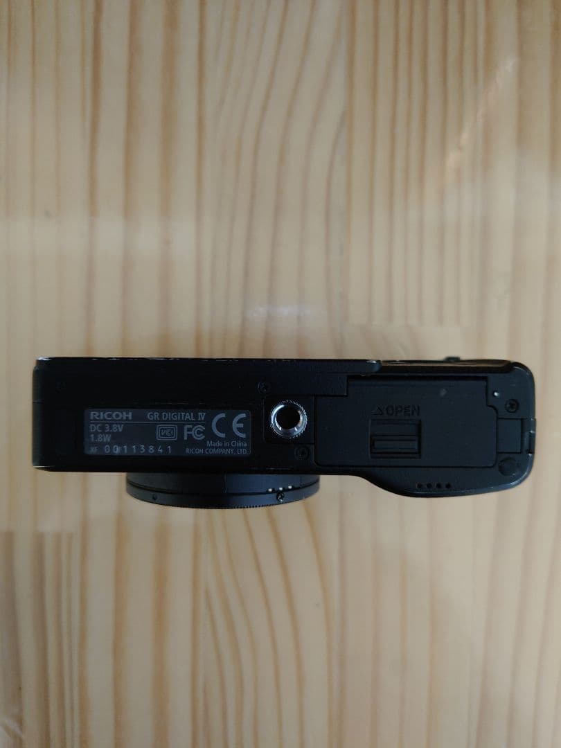 RICOH リコー GR DIGITAL デジタル IV ショット数 約6751