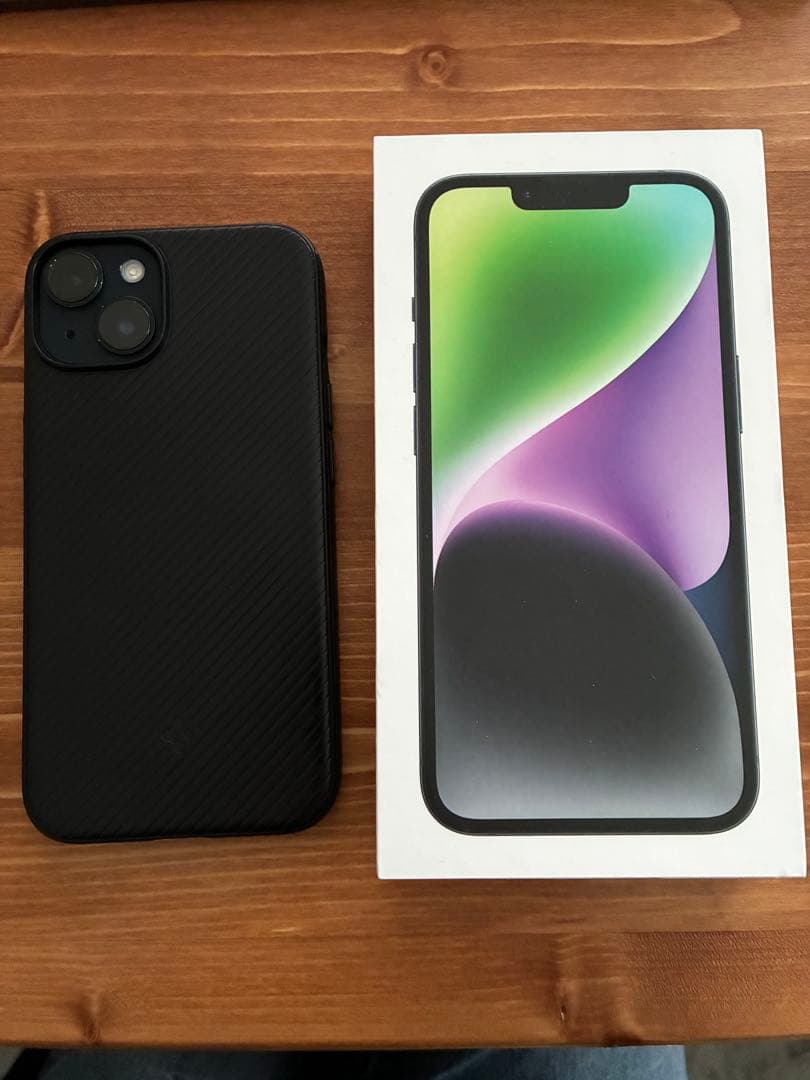 Apple iPhone 14 ブラック 本体 箱付き