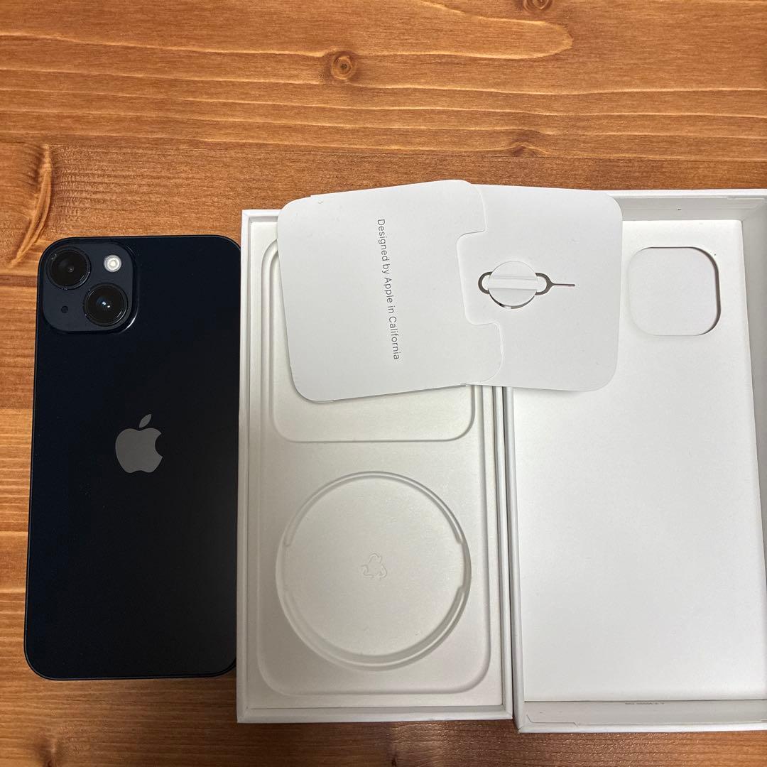 Apple iPhone 14 ブラック 本体 箱付き