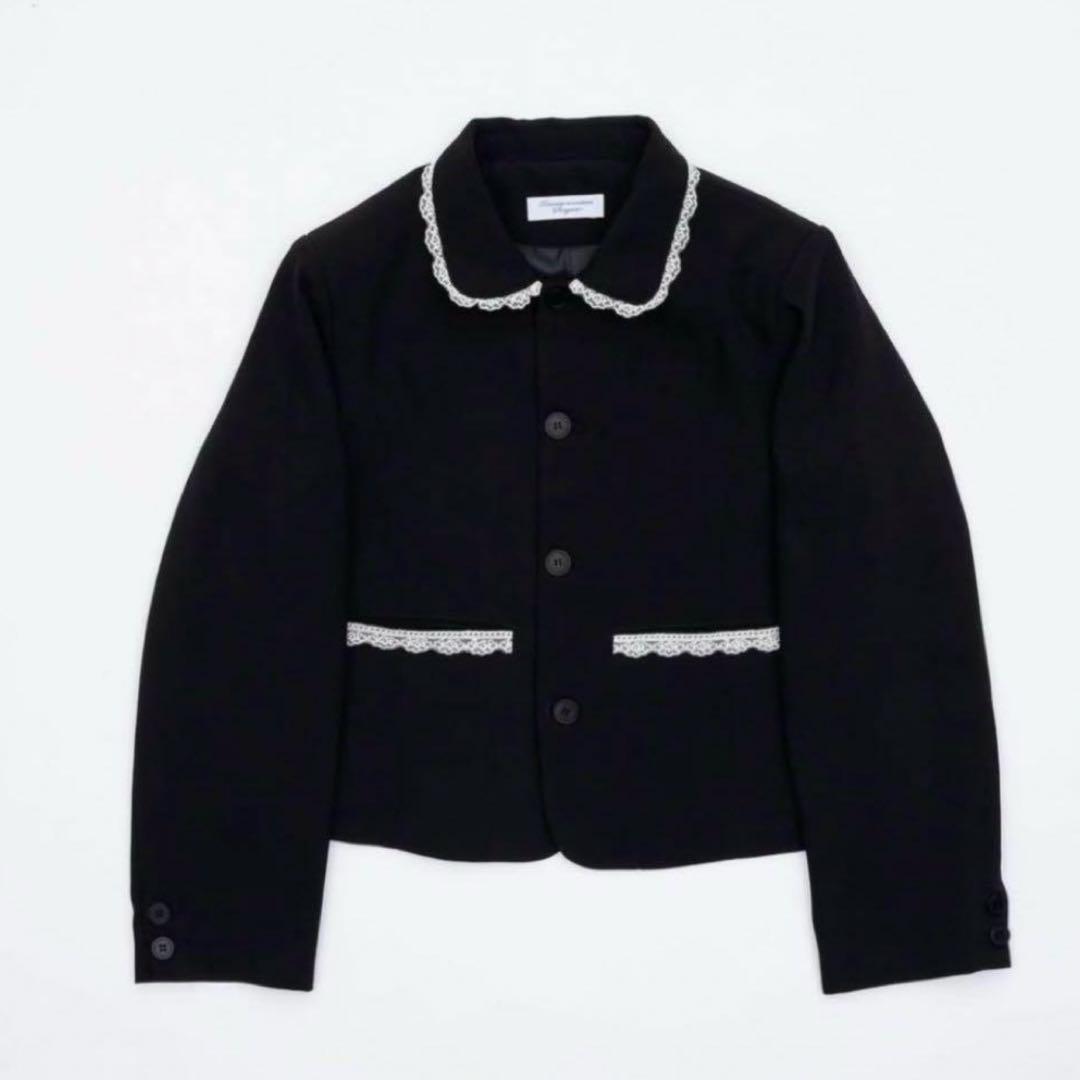 smyeon レース付きコンパクト ジャケット