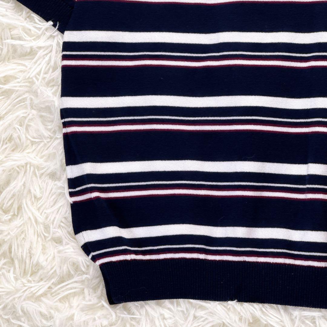 極美品✨Her lip to　Multi Border Polo Top