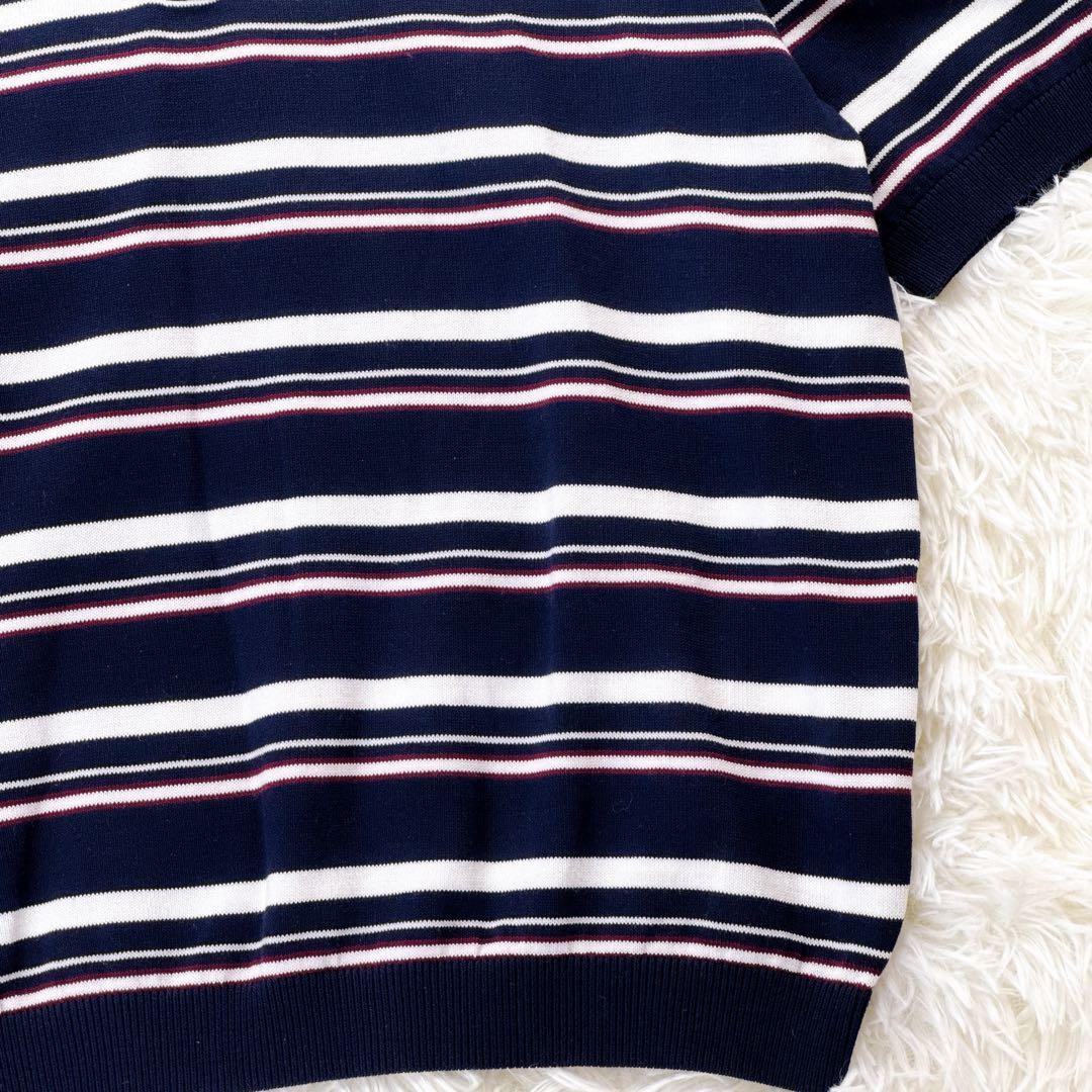 極美品✨Her lip to　Multi Border Polo Top