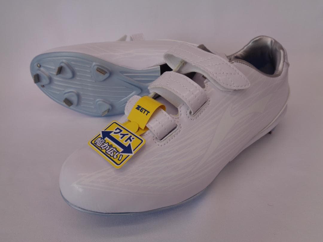 新品未使用 ZETT ゼット 金具スパイク BSR2207WMB 27.5cm