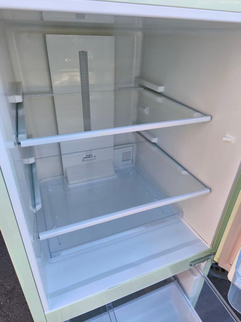 関東限 廃盤色 条件で無料配 18年 eanple エディオン 冷蔵庫 レトロ