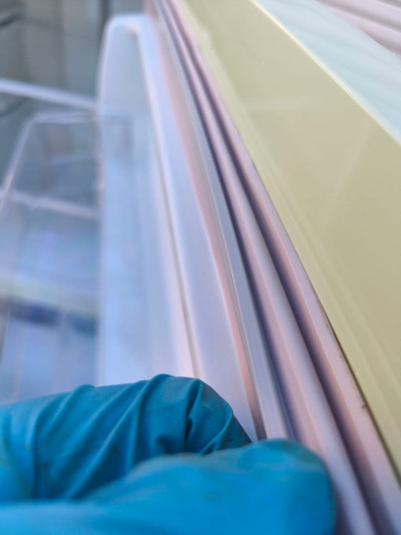 関東限 廃盤色 条件で無料配 18年 eanple エディオン 冷蔵庫 レトロ