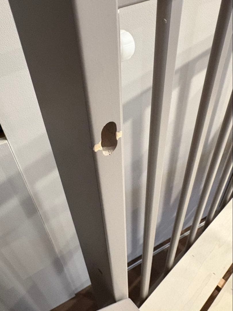 大和屋 ノモック nommoc Wオープン ハイタイプ ミニ ベビーベッドグレー