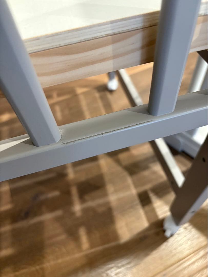 大和屋 ノモック nommoc Wオープン ハイタイプ ミニ ベビーベッドグレー