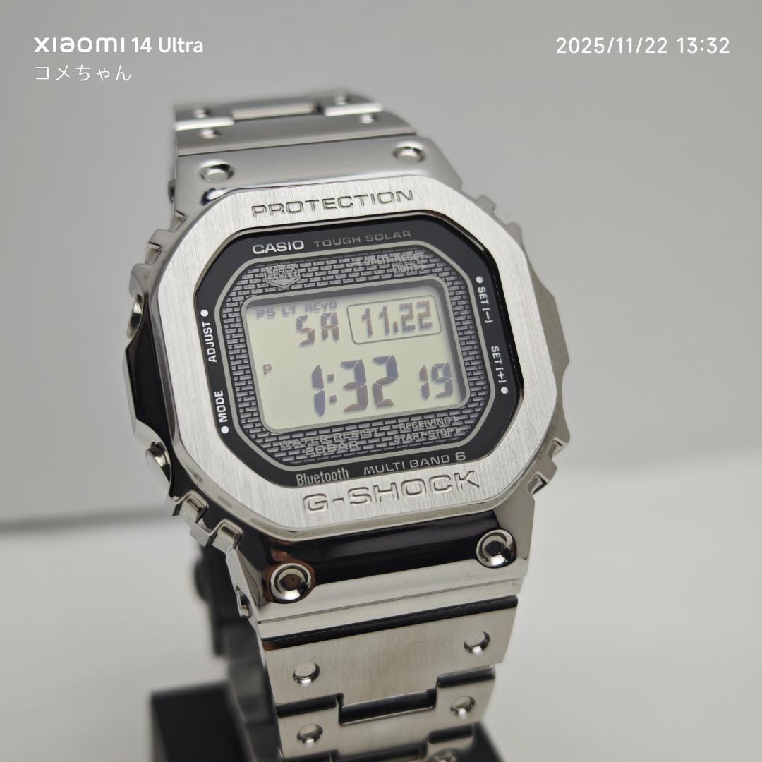 【美品】カシオ G-SHOCK　GMW-B5000D-1JF　保証あり