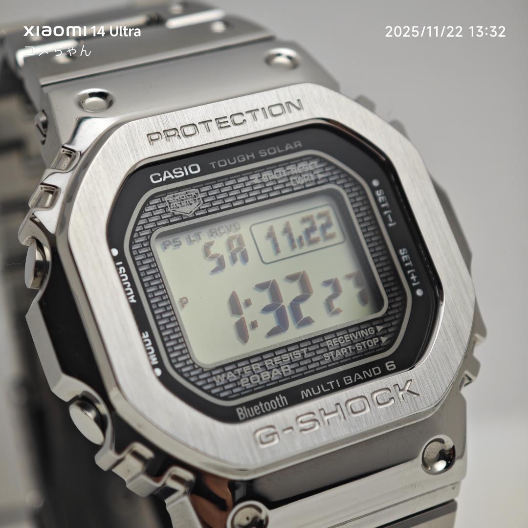 【美品】カシオ G-SHOCK　GMW-B5000D-1JF　保証あり