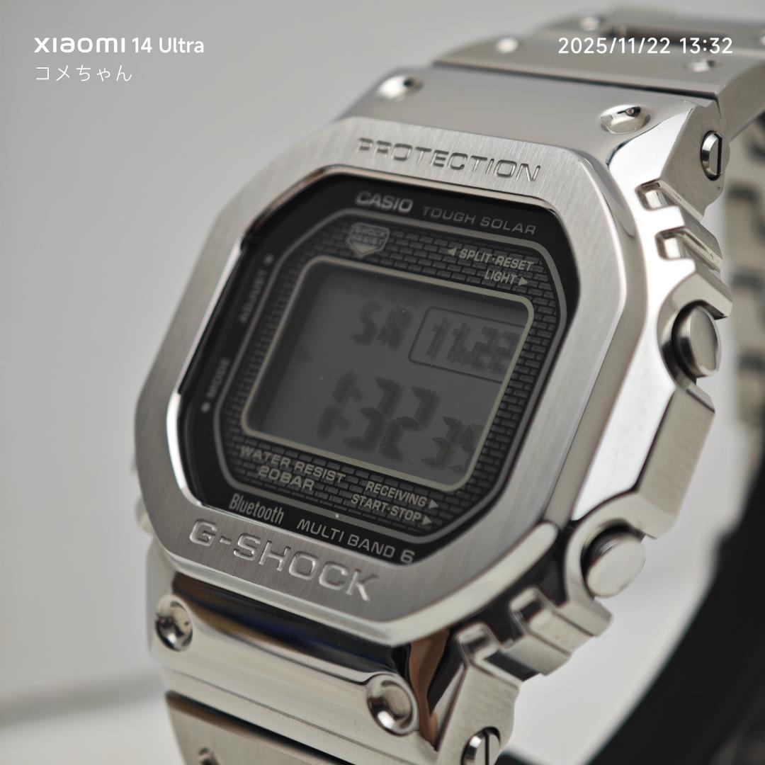 【美品】カシオ G-SHOCK　GMW-B5000D-1JF　保証あり