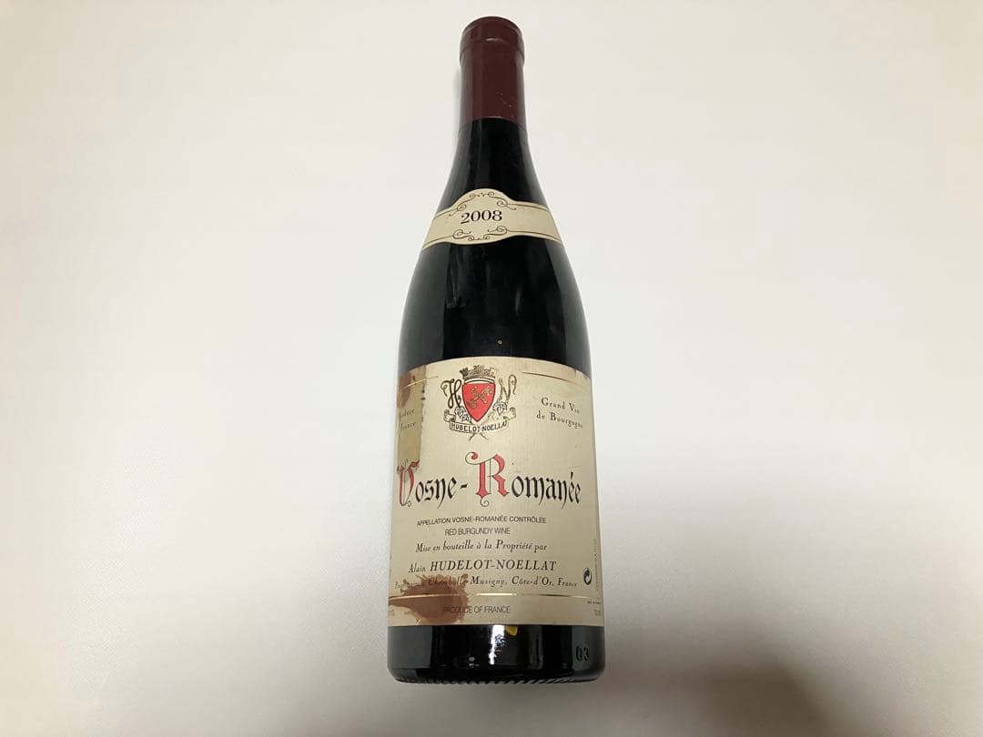 2008　ヴォーヌ・ロマネ Vosne-Romanée アラン・ユドロ・ノエラ